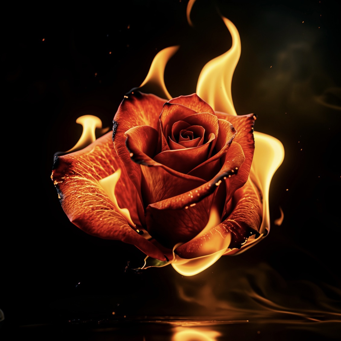 Burning Rose